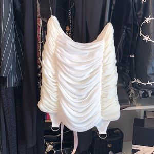 House of CB ruched skirt